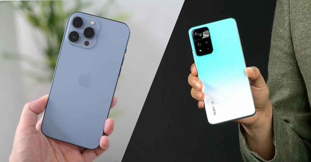 Redmi Note 11 Pro+ và iPhone 13 Pro Max: Người tí hon và gã khổng lồ