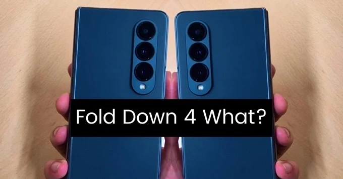 Ảnh thực tế Galaxy Z Fold 4 lộ diện: Nếp gấp mới nhưng vẫn lỗi cũ