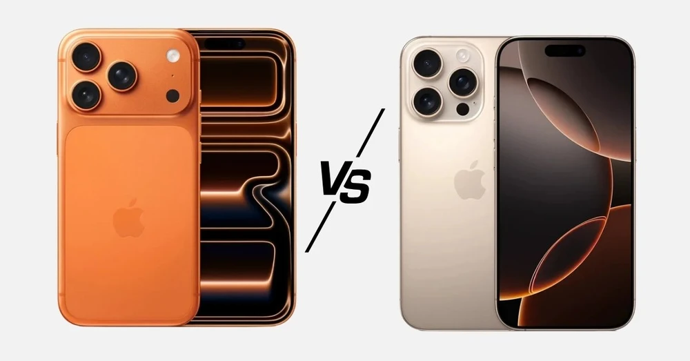 So sánh iPhone 17 Pro Max và iPhone 16 Pro Max: Có đủ khác biệt để lên đời?