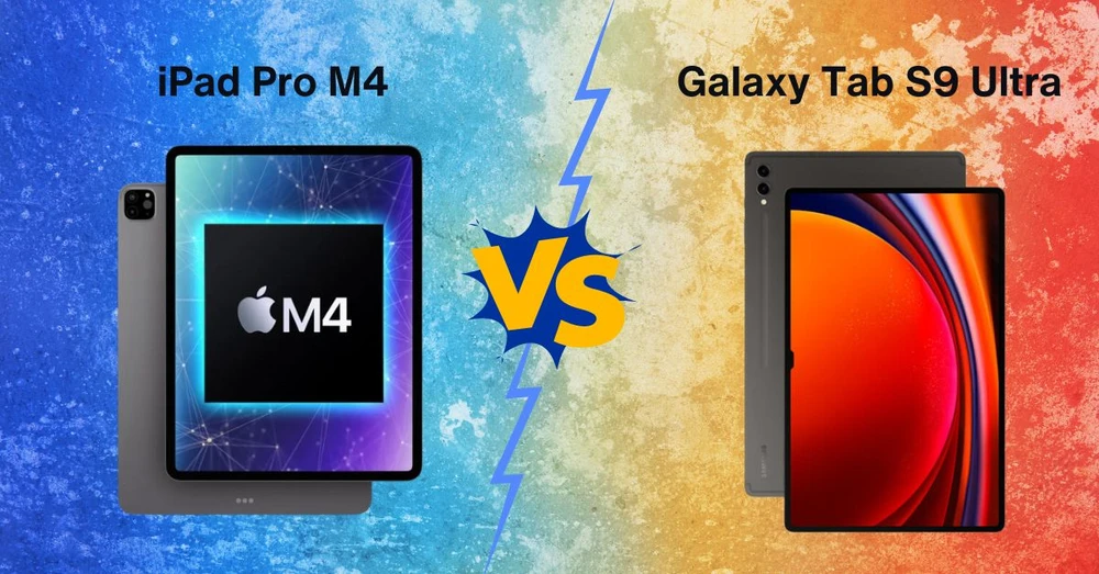 So sánh chi tiết iPad Pro M4 và Galaxy Tab S9 Ultra - Đâu sẽ là siêu phẩm trong năm 2024?