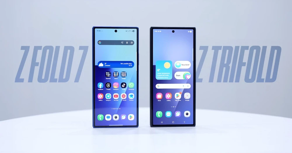 So sánh Samsung Galaxy Z TriFold và Z Fold 7: Chọn model nào?
