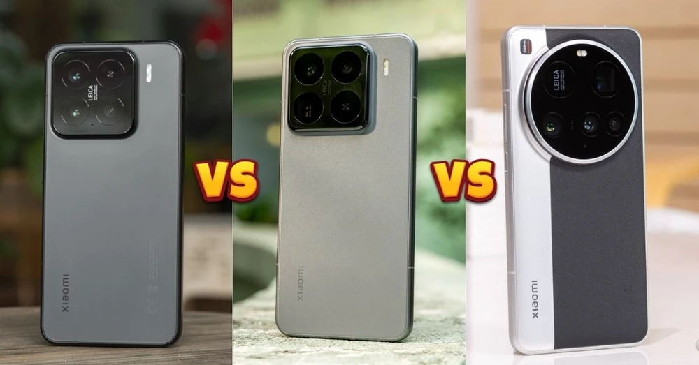 So sánh Xiaomi 15, 15 Pro và 15 Ultra: Có gì khác biệt?