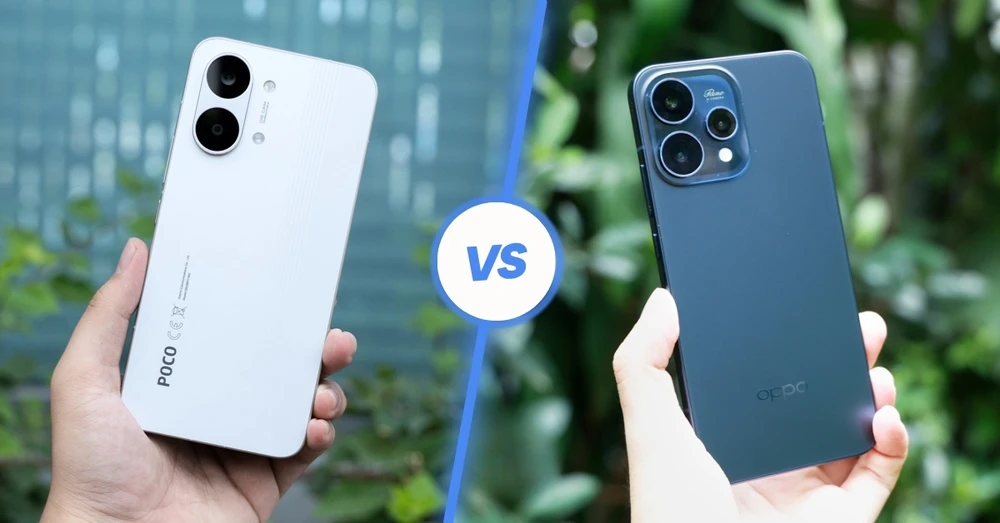 So sánh POCO X8 Pro Max và OPPO Reno15: Smartphone tầm trung nào đáng mua hơn?