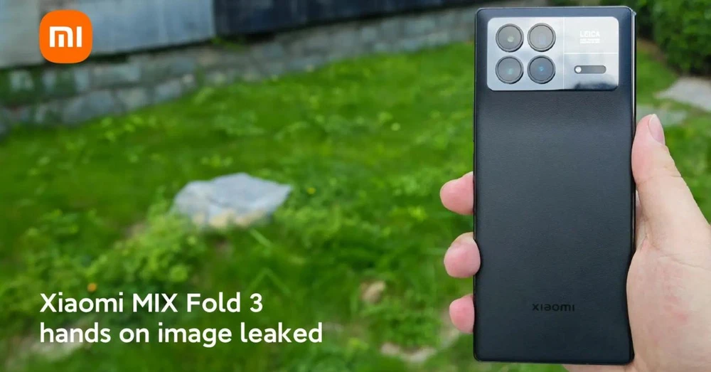 Xiaomi MIX Fold 3 lần đầu lộ ảnh thực tế với cụm camera 4 ống kính