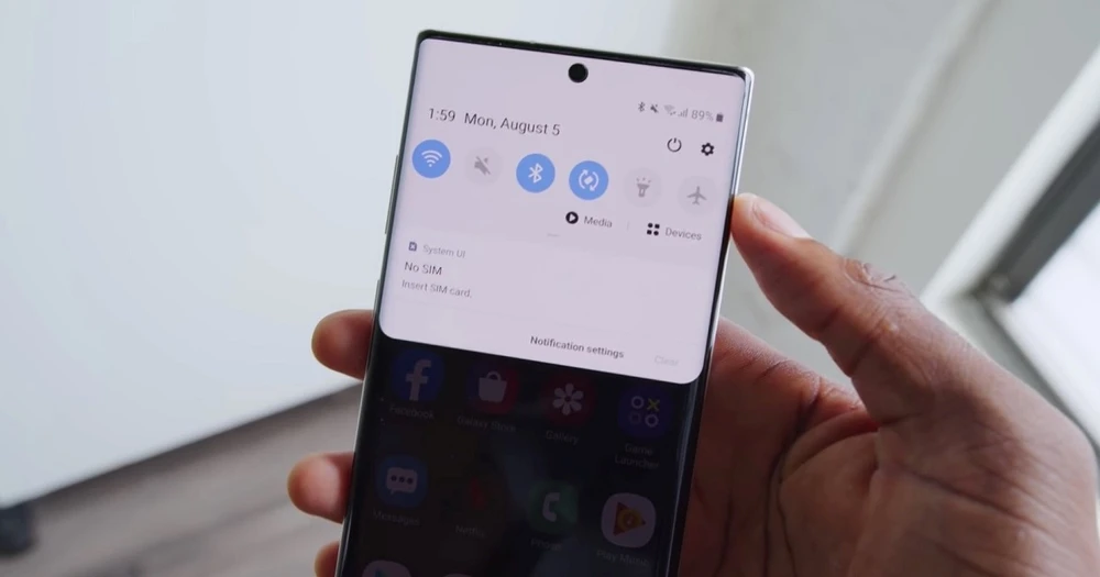 Cách tắt nguồn điện thoại Galaxy Note 10, Note 10 Plus đầy đủ nhất