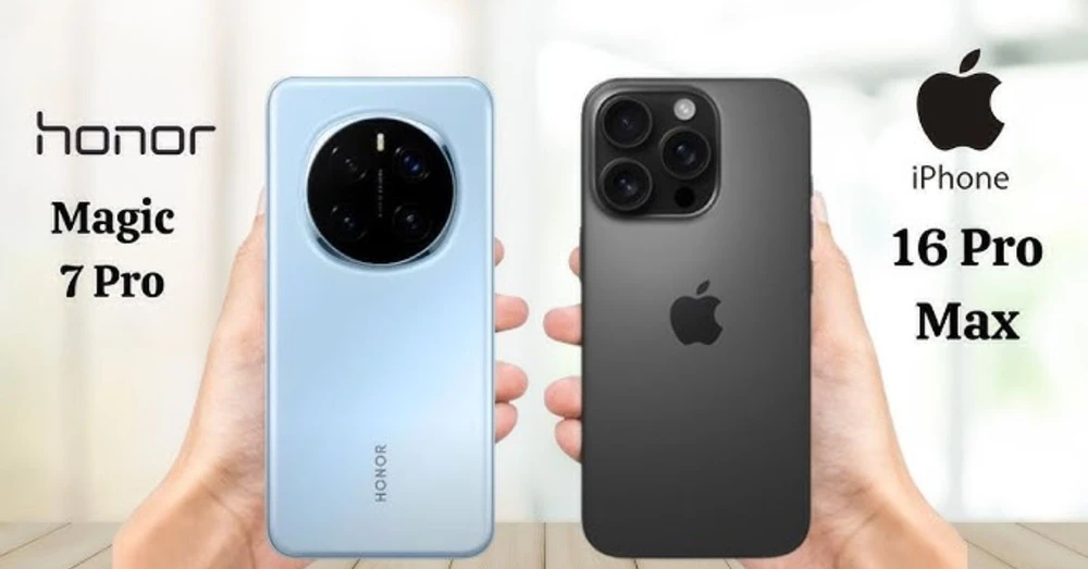 So sánh Honor Magic 7 Pro và iPhone 16 Pro Max: Nên chọn Honor hay Apple?