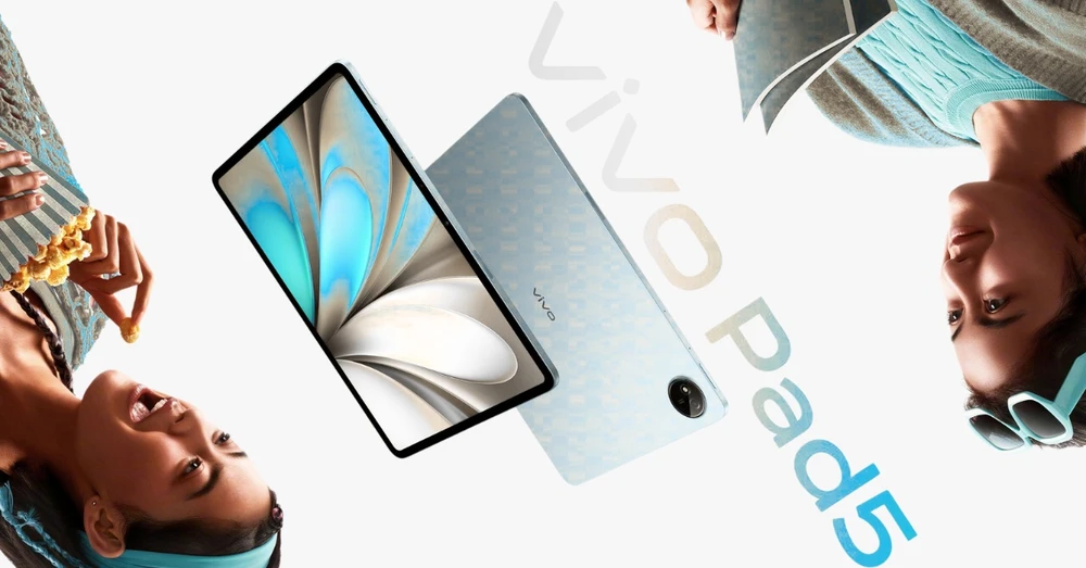 Vivo Pad 5 ra mắt: Màn hình 144Hz, Dimensity 9300+ và pin 10.000 mAh