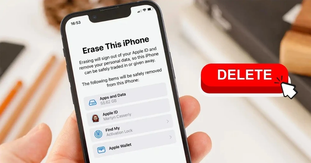 Cách xoá iPhone như mới trước khi bán hoặc tặng lại cho người khác
