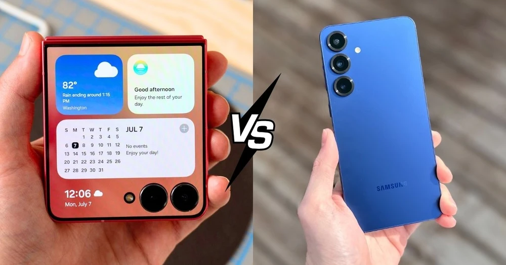 So sánh Samsung Z Flip 7 và Samsung S25: Đâu là lựa chọn đáng tiền hơn trong năm 2025?