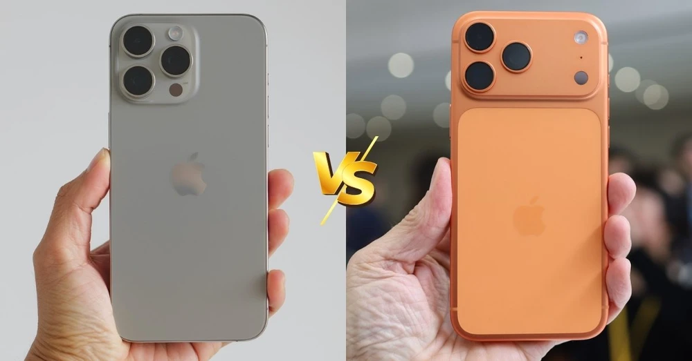 So sánh iPhone 15 Pro Max và iPhone 17 Pro Max: Có nên lên đời? Cần bù bao nhiêu?