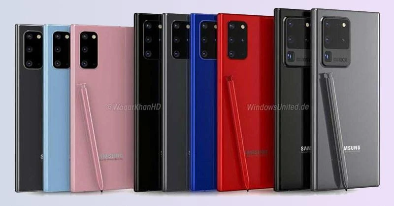 Galaxy Note 20 và Galaxy Note 20+ ra mắt có bao nhiêu màu, nên chọn màu nào?