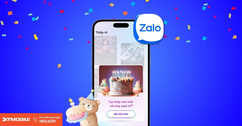 Cách tạo thiệp chúc mừng sinh nhật trên Zalo bằng AI cực đơn giản!