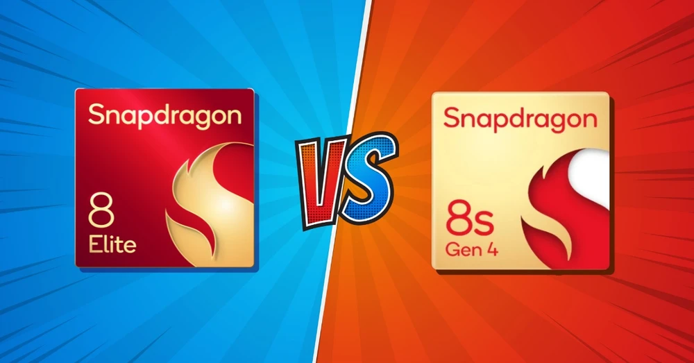 So sánh Snapdragon 8 Elite và Snapdragon 4s Gen 8 mới nhất từ Qualcomm