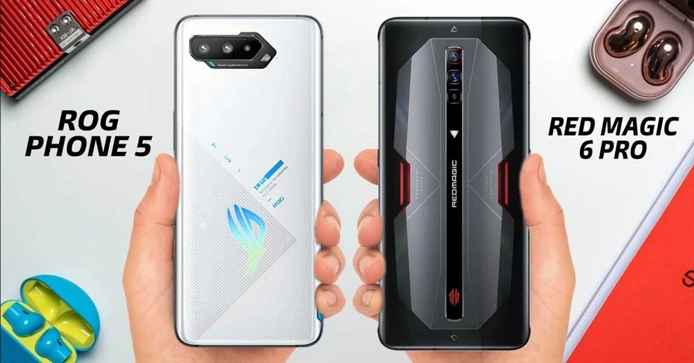 So sánh Asus ROG Phone 5 và Nubia Red Magic 6 Pro: Trận chiến giữa 2 smartphone gaming đỉnh cao