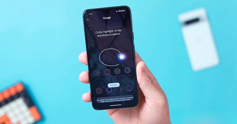 Google Pixel 8 và 8 Pro sẽ được trang bị tính năng Circle to Search