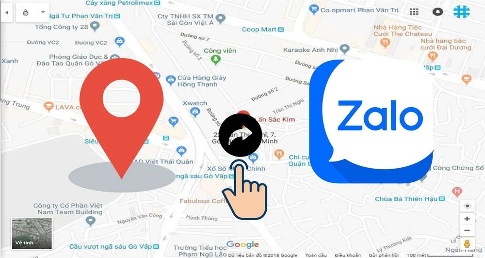Hướng dẫn cách gửi vị trí trên Zalo đơn giản, chi tiết nhất