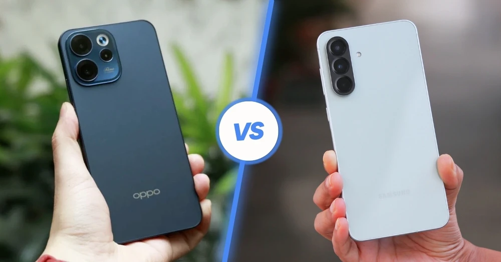 So sánh OPPO Reno15 F và Samsung Galaxy A56: Lựa chọn nào tốt hơn?