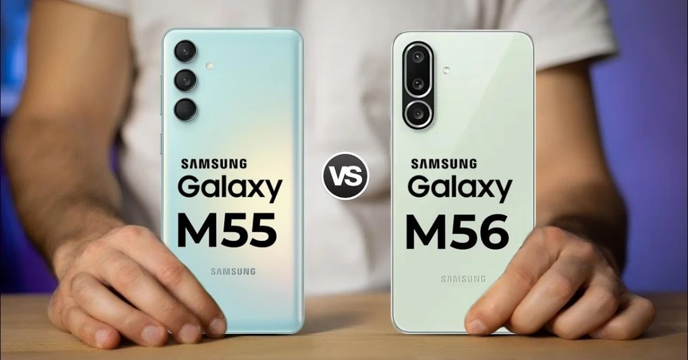 So sánh Samsung Galaxy M56 và M55: Những nâng cấp đáng chú ý