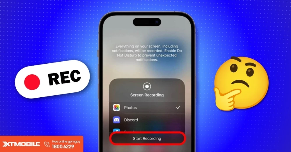 Cách quay màn hình iPhone đơn giản, nhanh chóng và chi tiết
