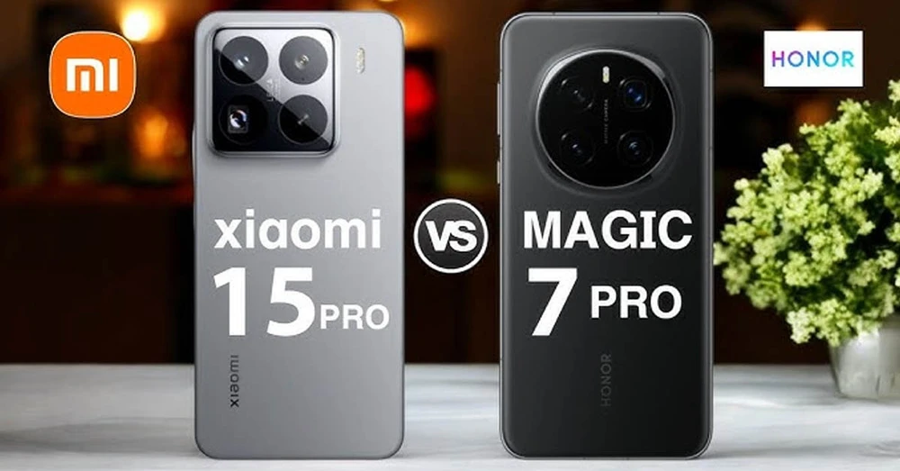 Mua Xiaomi 15 Pro hay Honor Magic 7 Pro khi cả hai gần tương đồng nhau?
