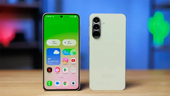 Thiết kế Samsung Galaxy A57: Điện thoại mỏng nhẹ, đáng mong đợi của Samsung
