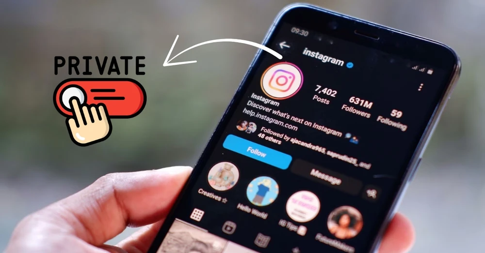 Hướng dẫn cách chuyển tài khoản Instagram sang chế độ riêng tư
