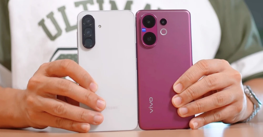 So sánh vivo V60 vs Samsung Galaxy A56: Nên mua máy nào?
