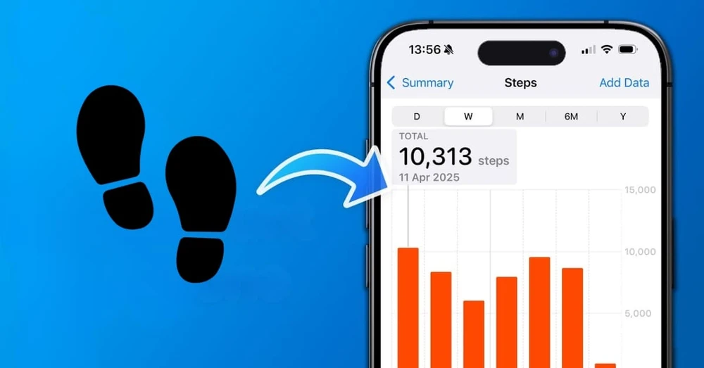 Hướng dẫn cách bật tính năng đếm bước chân trên iPhone chi tiết