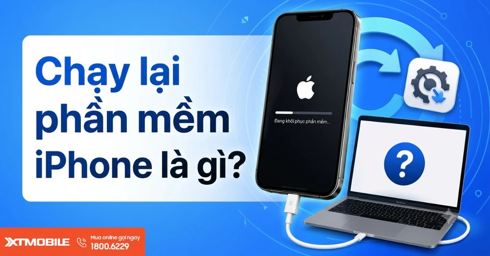 Chạy lại phần mềm iPhone là gì? Có ảnh hưởng gì hay không?