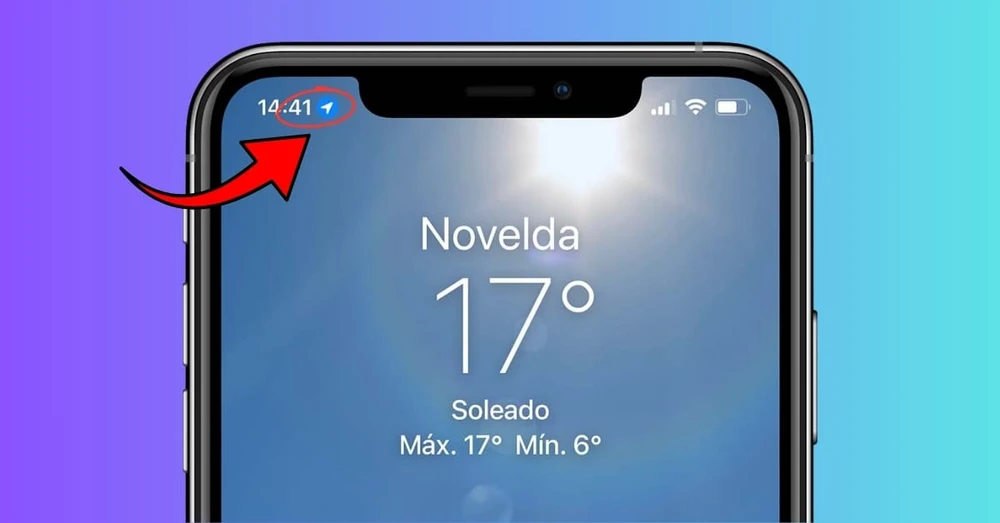 Mũi tên màu xanh trên iPhone là gì? Tìm hiểu cách tắt tính năng này