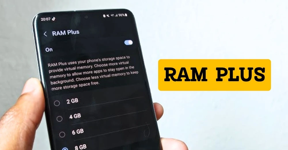 RAM Plus là gì? Cách bật tính năng RAM Plus giúp chơi game mượt hơn