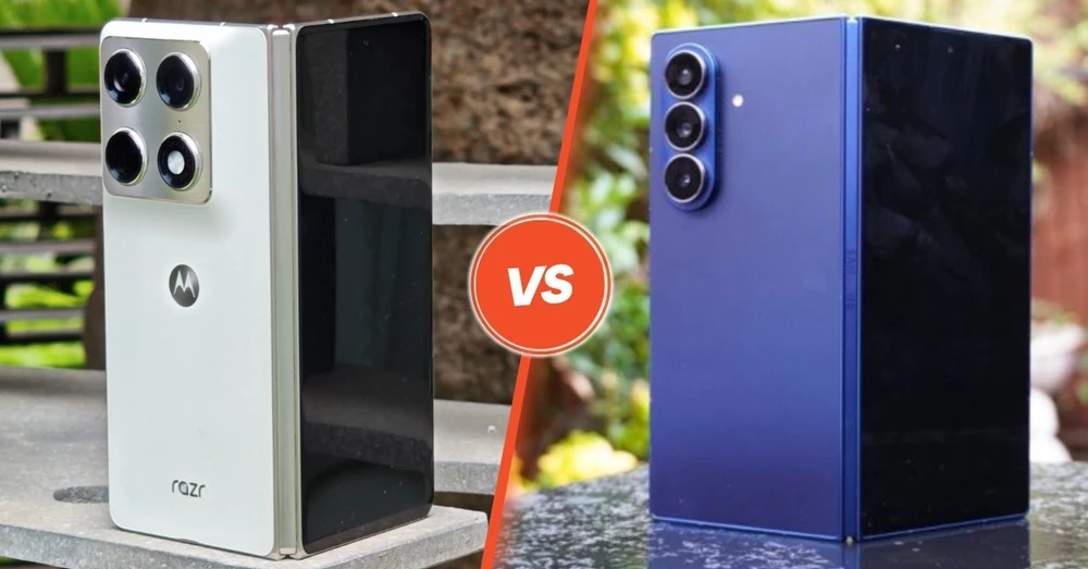 So sánh Motorola Razr Fold và Galaxy Z Fold 7: Tân binh điện thoại gập có đánh bại được flagship Samsung?