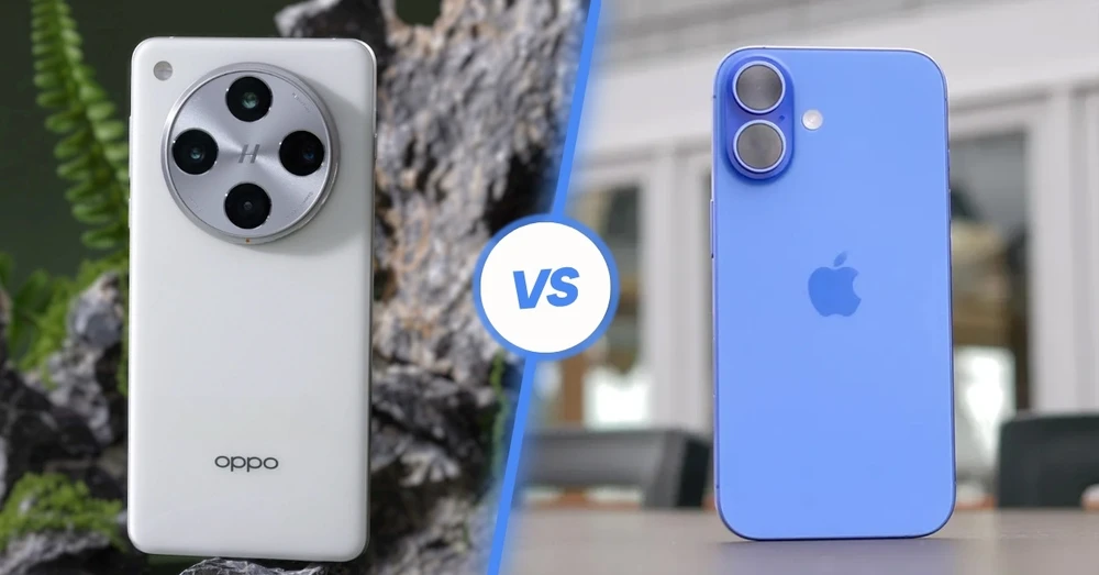 So sánh OPPO Find X8 Pro và iPhone 16: Bao nhiêu người chọn OPPO?