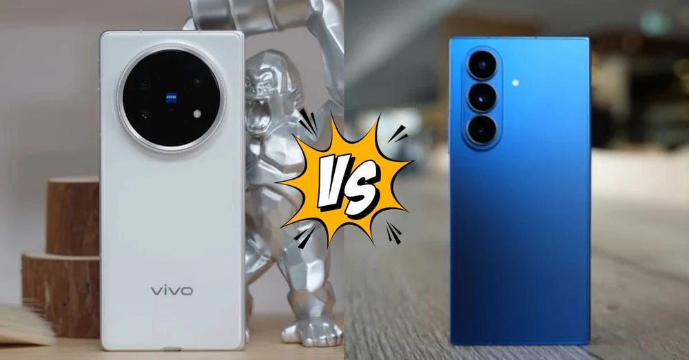 So sánh Vivo X Fold 6 vs Samsung Galaxy Z Fold 7: Điện thoại gập nào mang lại giá trị tốt hơn?