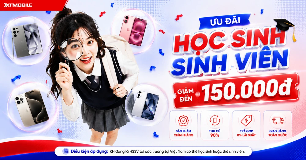 Ưu đãi độc quyền dành cho học sinh, sinh viên tại XTmobile