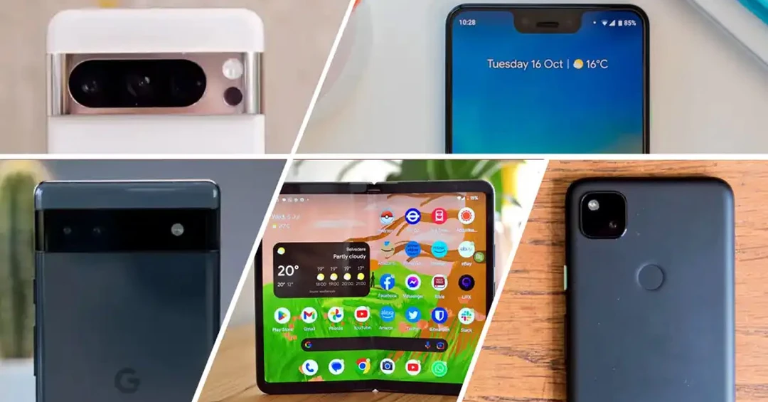 So sánh các mẫu Google Pixel qua từng thời kỳ, kể từ năm 2016
