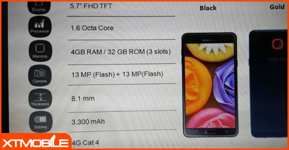 Smartphone cấu hình tầm trung chạy Android 7.0 của Samsung bất ngờ bị rò rỉ