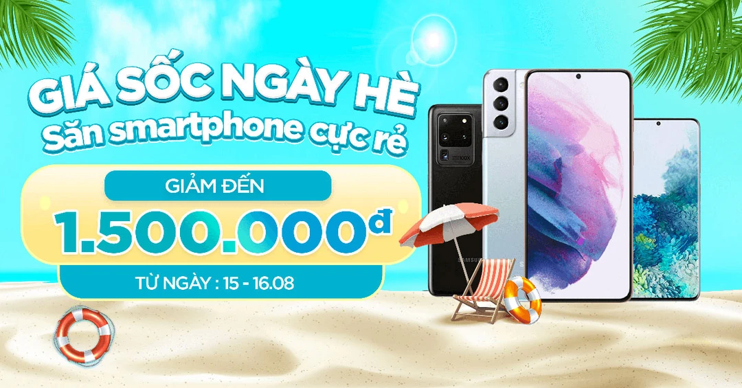 Giá sốc mùa hè – Săn smartphone cực rẻ: Loạt smartphone Android giảm giá đến 1.5 triệu đồng