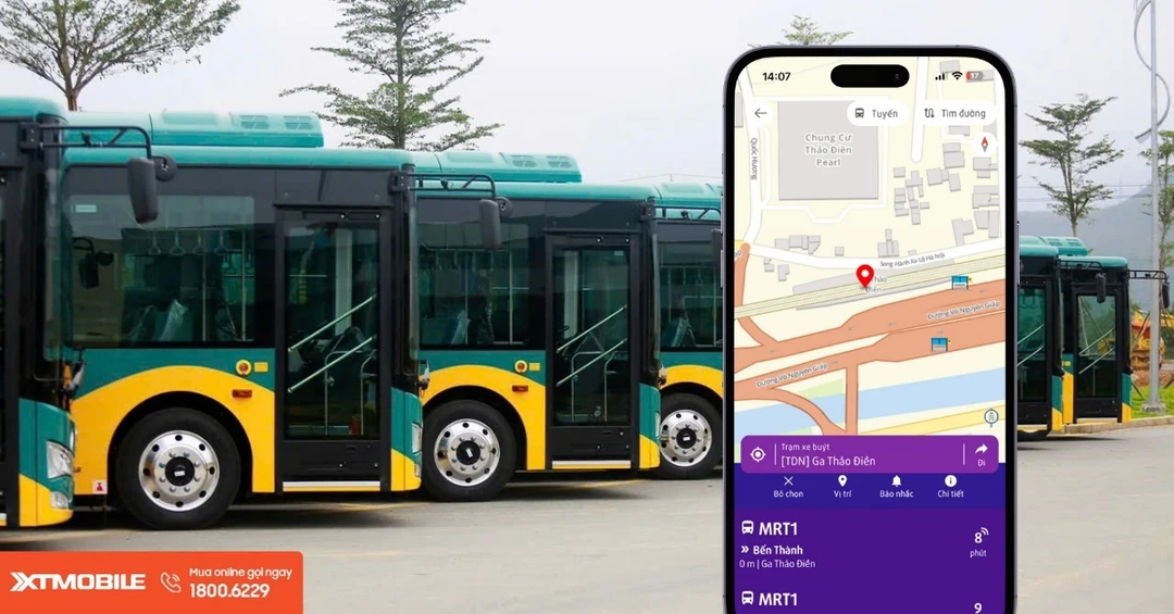 Cách tra cứu tuyến xe buýt đi ga Metro nhanh chóng và tiện lợi