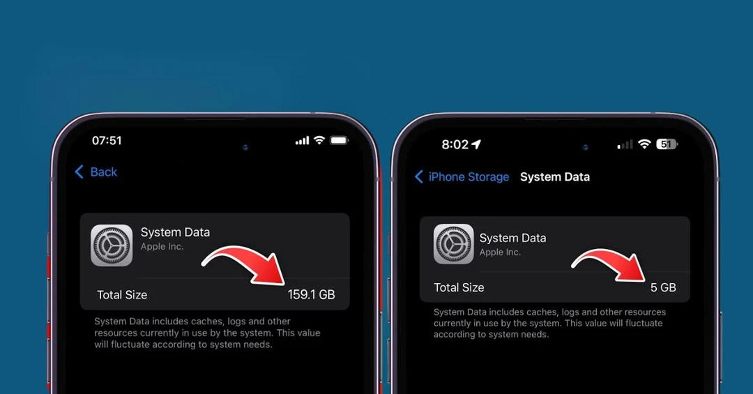 Cách xóa dữ liệu hệ thống trên iPhone nhanh và hiệu quả nhất