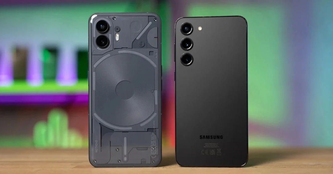 So sánh Galaxy S23 Plus và Nothing Phone (2): Liệu có khập khiễng?
