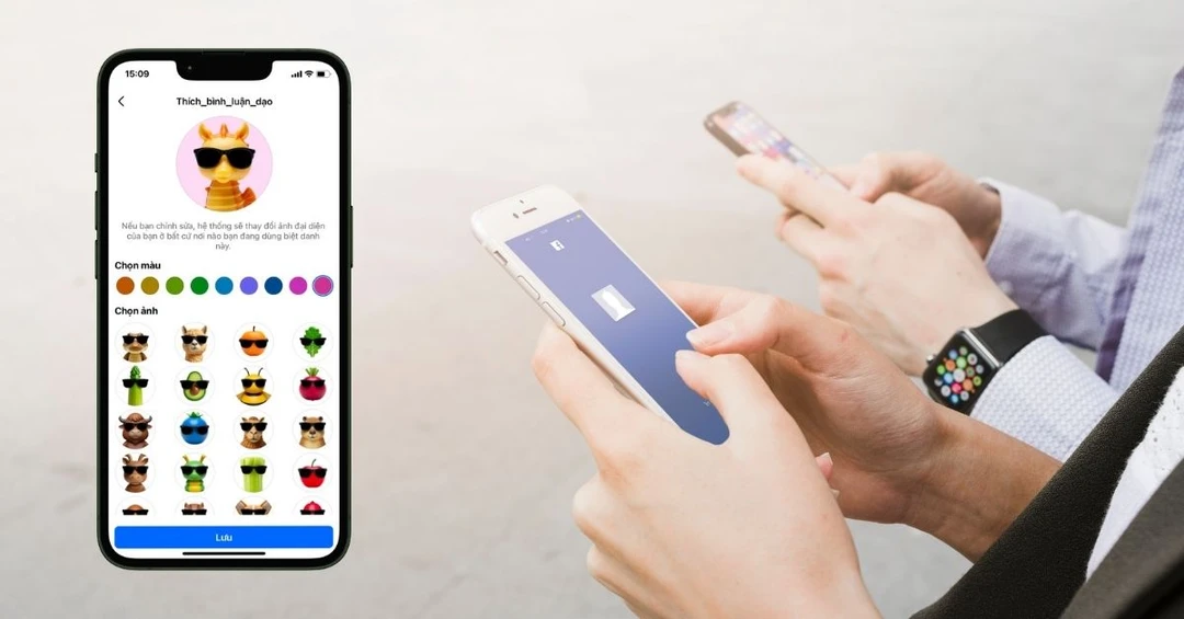Hướng dẫn cách đổi ảnh đại diện bình luận ẩn danh trên Facebook