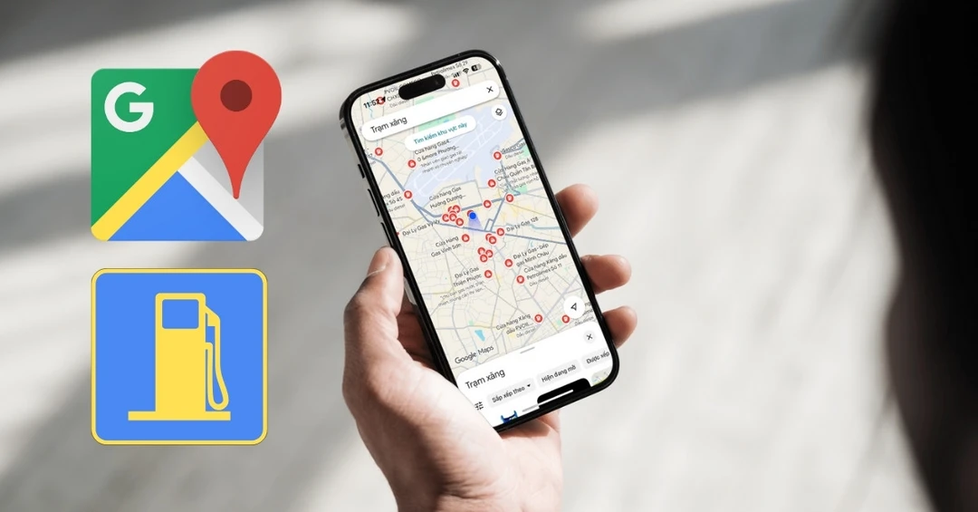 Cách tìm cây xăng gần nhất trên Google Maps cực dễ và nhanh chóng