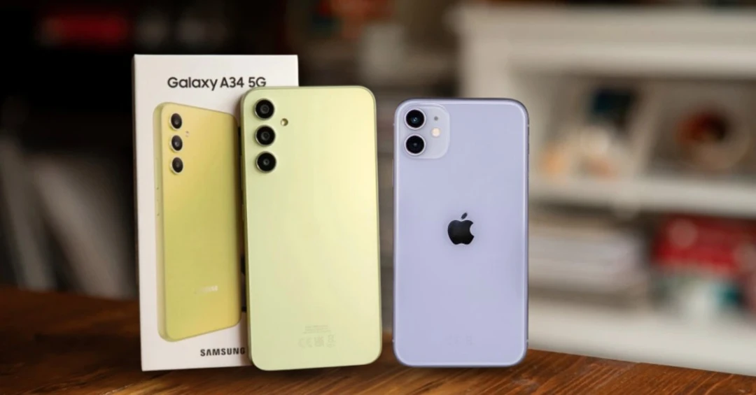 Trong tầm giá 5 triệu, mua iPhone 11 64GB cũ hay Galaxy A34 5G mới?