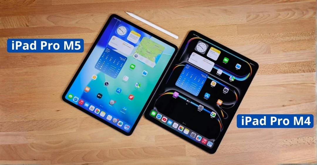 So sánh iPad Pro M5 và iPad Pro M4: Có gì khác biệt?