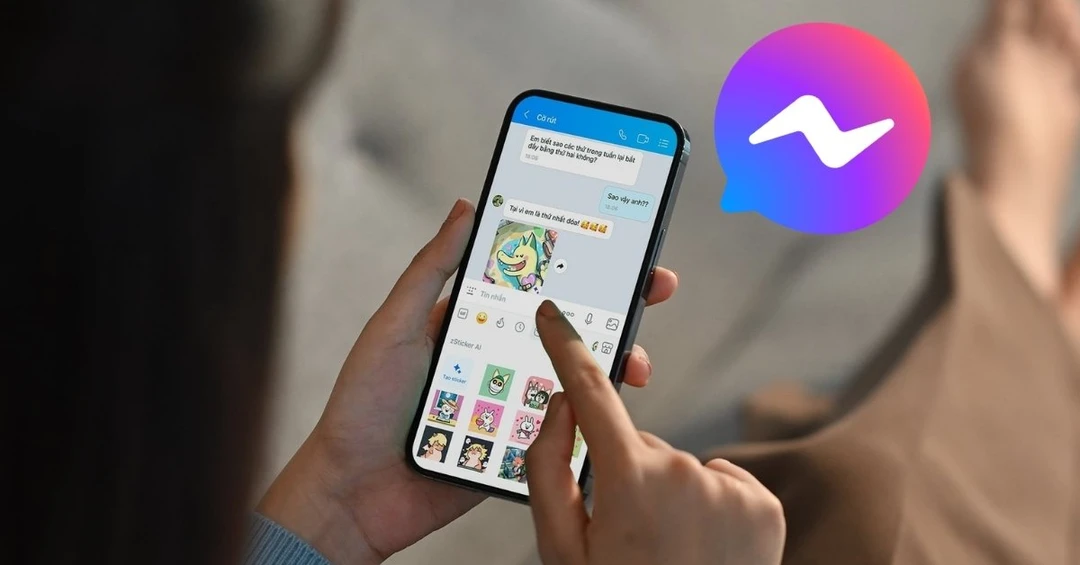 Hướng dẫn cách gửi sticker Zalo trên Messenger siêu dễ, nhanh chóng