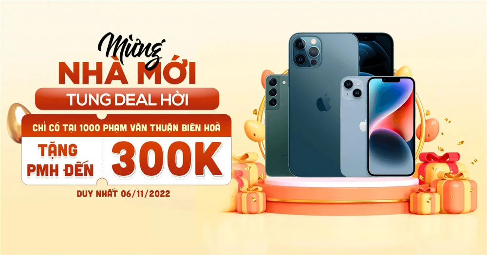 Săn deal hời: Tặng thêm PMH trị giá đến 300.000đ tại XTmobile Biên Hòa