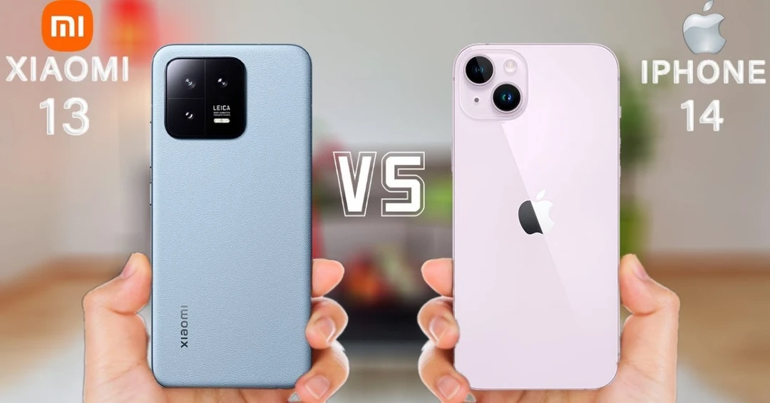 So sánh iPhone 14 và Xiaomi 13: Cuộc đụng độ giữa iOS và Android
