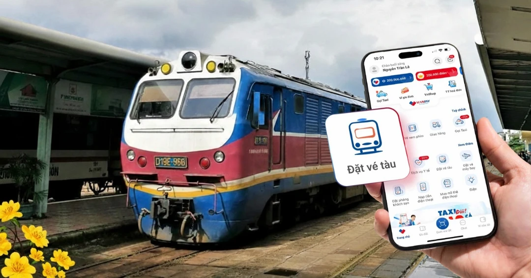 Hướng dẫn cách đặt vé tàu Tết online trên điện thoại đơn giản, nhanh chóng