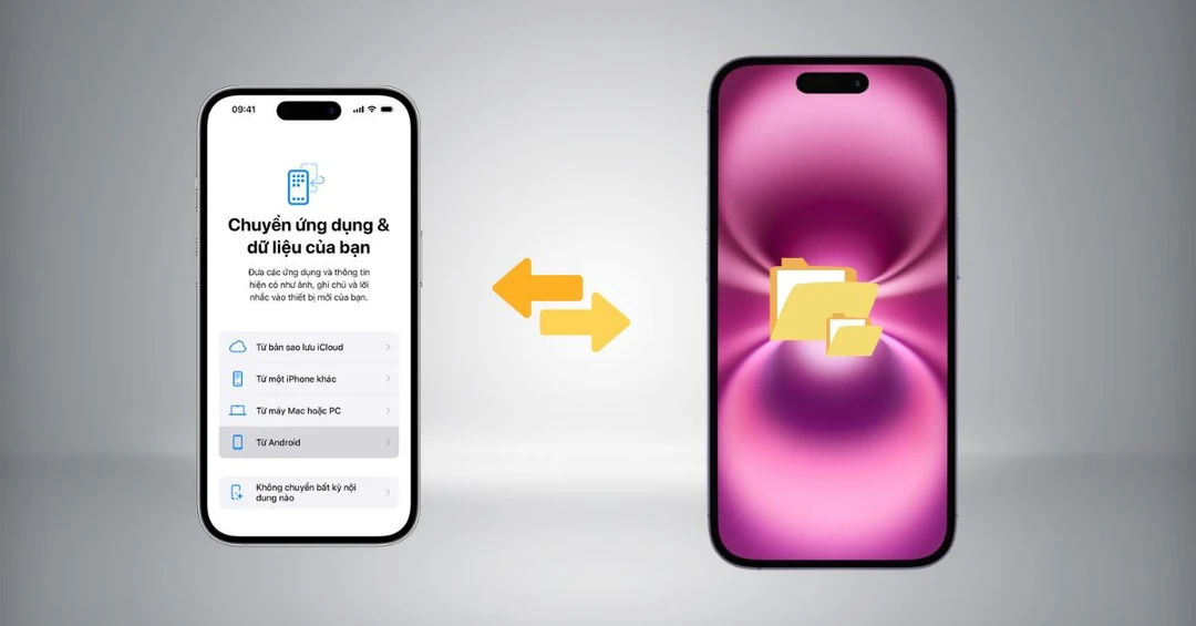 Hướng dẫn 5 cách chuyển dữ liệu sang iPhone 17 cực kỳ đơn giản